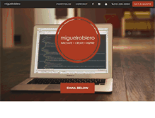 Tablet Screenshot of miguelroblero.com